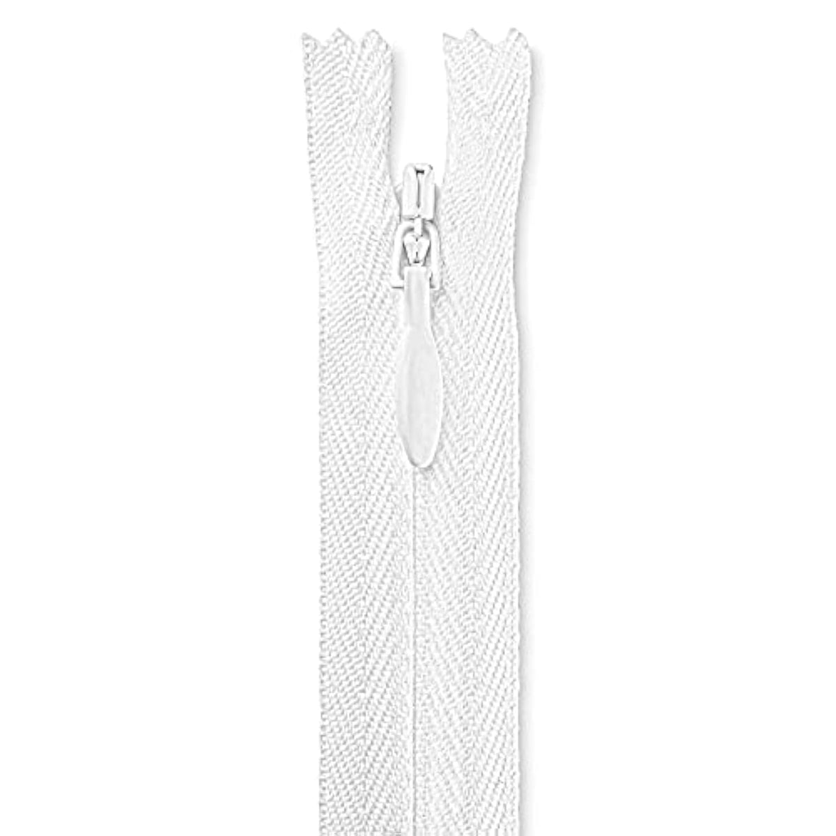 18” Invisible White Zipper 18 Inch Invisible Zipper White Sewing Zippe