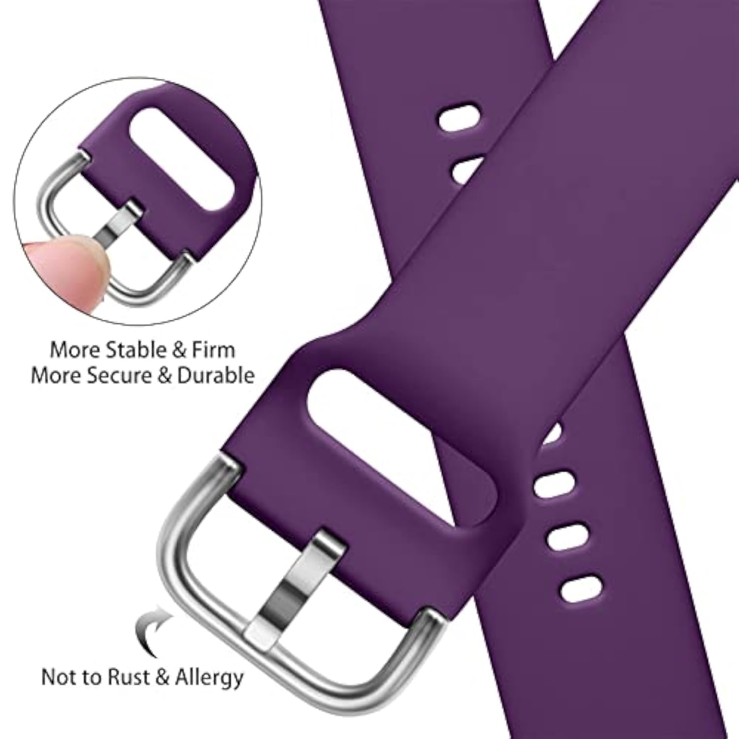 8 Pack Band Compatible With Samsung Galaxy Watch 7 6 5 4 Band 40Mm 44Mm,Galaxy Watch 5 Pro 45Mm/6 4 Classic 42Mm 46Mm 43Mm 47Mm/Active 2, 20Mm Soft Silicone Sport Strap Women Men, Small