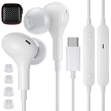 Usb C Headphones For Samsung S22 S23 Ultra Z Flip/Fold5,Magnetic Hifi Stereo U