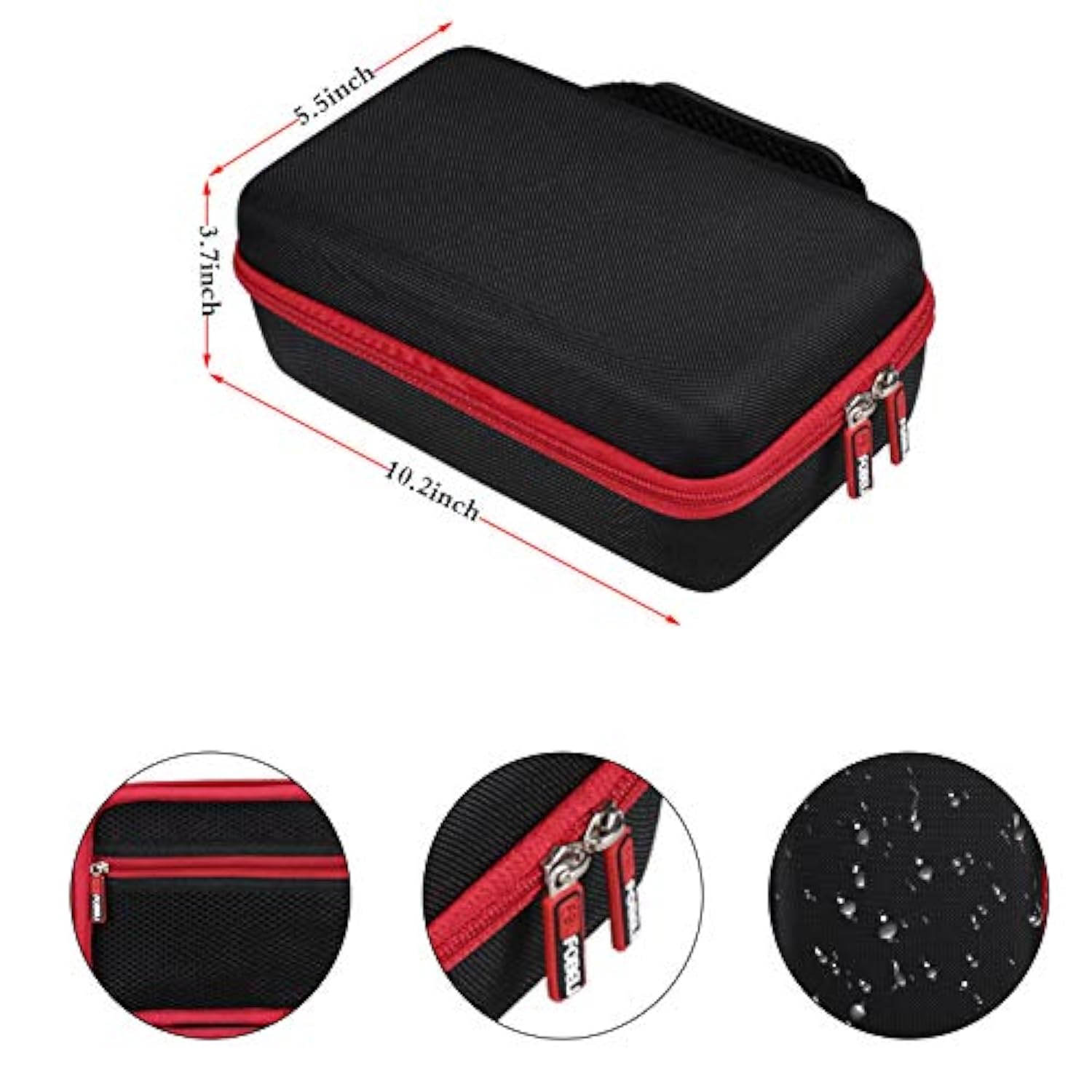 Hard Travel Case Compatible With Noco Genius10/For Boost X Gbx45 Gb50 Ultrasafe Jump Starter, Fully-Automatic Smart Battery Charger (Case Only)