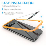 2 Pack Screen Protector For Iphone Se (2022, 2020), 8, 7, 6S, 6 - Full Coverage Tempered Glass (4.7 Inch, Black)