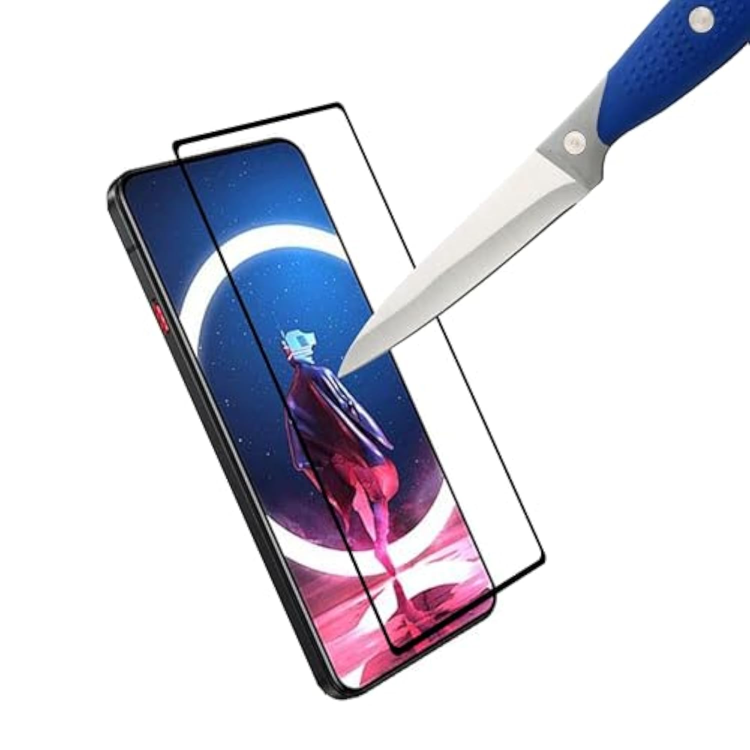 Screen Protector Compatible With Zte Nubia Red Magic 9 Pro/Red Magic 9 Pro+ [Full Screen Glue Cover] [Tempered Glass] [3-Pack] [Japan Glass With 9H Hardness]