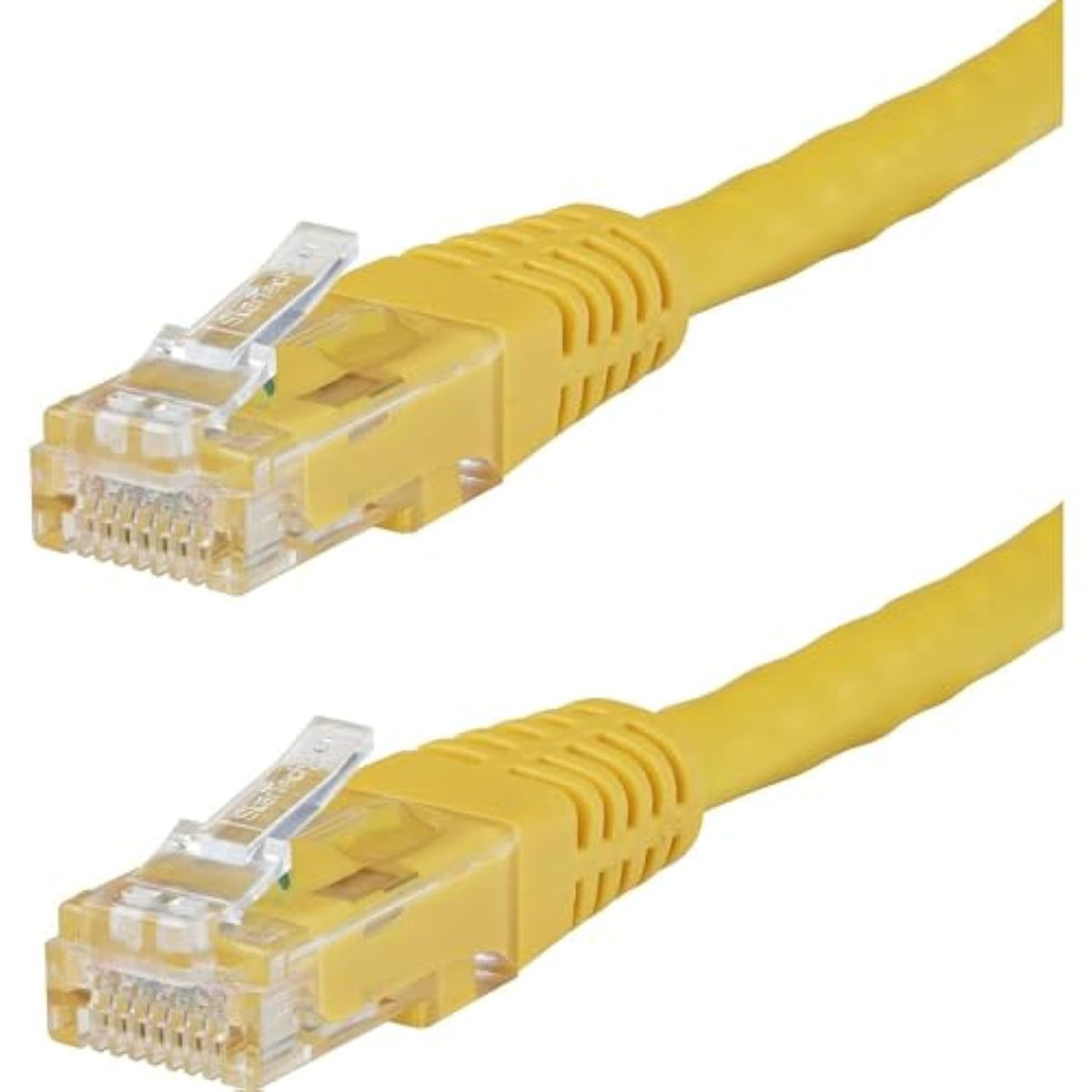 50Ft Cat6 Ethernet Cable - Yellow Cat 6 Gigabit Ethernet Wire -650Mhz 100W Poe