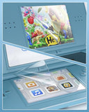 Clear Protective Case for Nintendo DS Lite PC Hard Shell Cover with Dual Screen Protectors & Installation Kit All-in-One Protection Set, Designed for