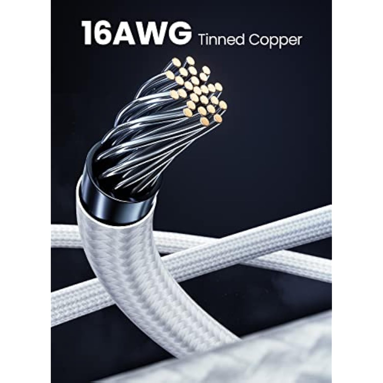 4070Ti Extension Cable White Pcie 5.0 12Vhpwr Connector 16Pin (12+4) Pin Male To 2X8(6+2) Pin Female 12V-2X6 Sleeved Extender Cord 16Awg For Geforce Rtx 4090 4080 3090Ti