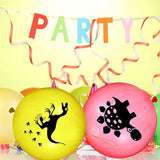 30 Pcs Dinosaur Punch Balloons For Kids 18 Inch Animal Pirate Skull Punching Balloon Punch Bounce Balls With Rubber Band For Valentines School Gift Exchange Birthday Party(Dinosaur)
