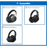 Breathable&Durable Replacement Earpads Cushion Compatible With Mixcder E7 / E8 / E9 (Diy) Headphones Ear Pads With Mesh Fabric And Memory Foam