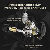Kz Zsn Pro X In-Ear Earbud Headphones With Mic Dual Driver 1Ba+1Dd Hybrid Wire