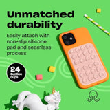 MAX Silicone Suction Phone Mount - Hands-Free Grip for Selfies & Videos - Pink