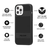 Case-Mate - Protector Series - Case For Iphone 12 Pro Max (5G) - 15 Ft Drop Protection - 6.7 Inch - Black