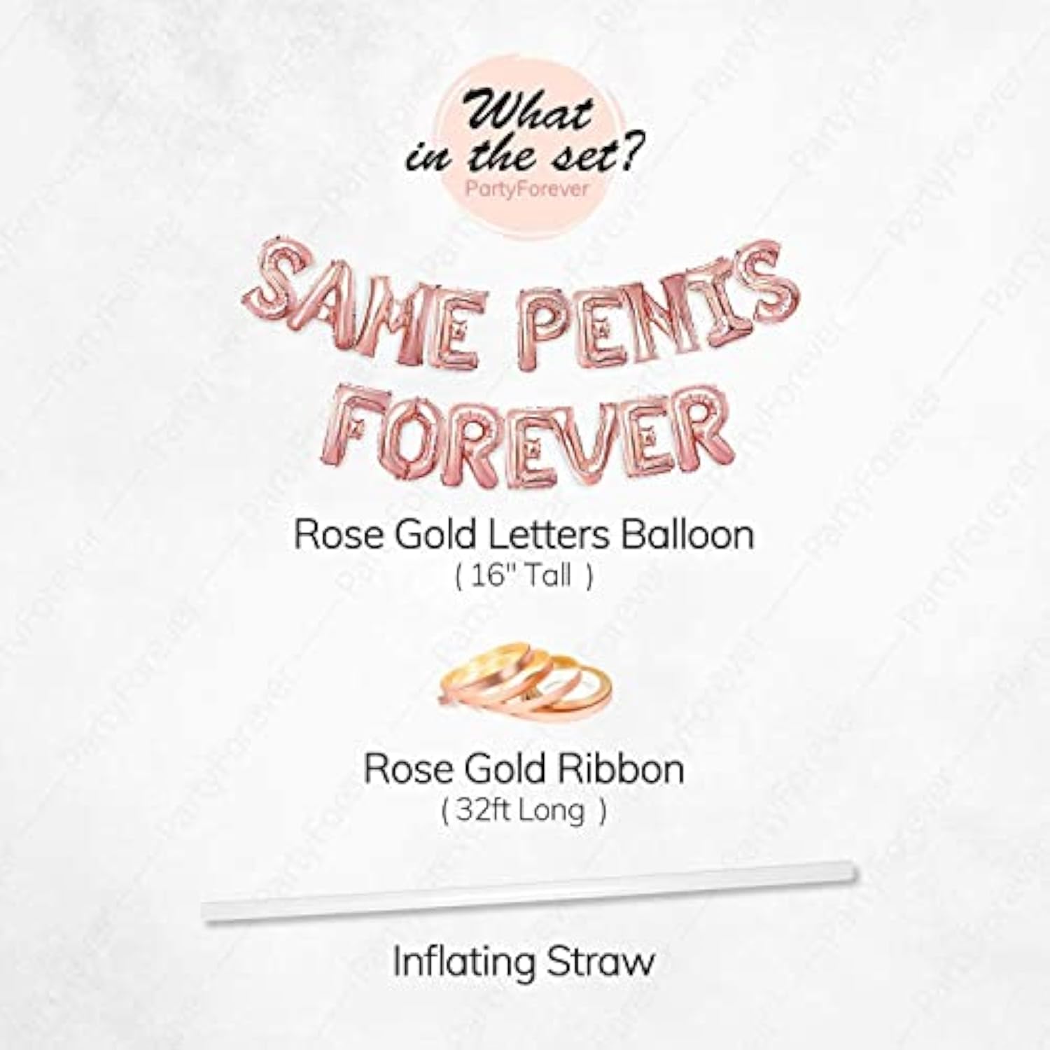 Rose gold 16" letter balloons spelling “Bachelorette” for hen party and bridal décor