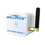 Brilliance Wifi-Smart-Socket-3 Led Wifi Smart Socket - App Control/Alexa - Wifismartsocket3, White