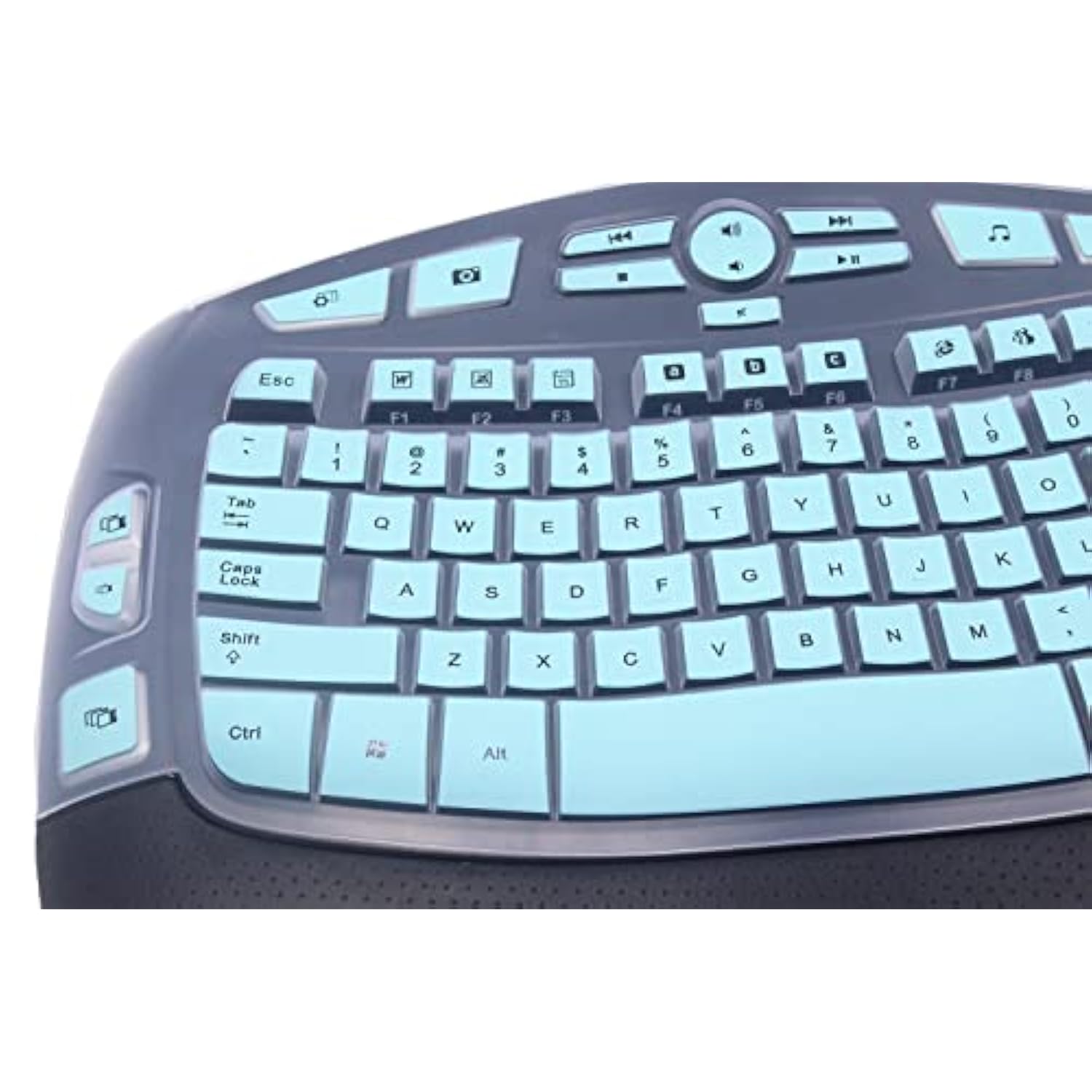 Silicone Keyboard Skin Cover Compatible For Logitech K350 Mk550 Mk570 Wireless