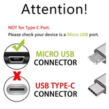 Neck Light Charging Cord Book Light Charger Cord, Usb Charging Cable Compatible For Gritin, Glocusent Book Light Led Neck Reading Light (Micro Usb Port)