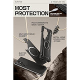 SUPCASE for Samsung Galaxy S24 Ultra Case with Stand [Built-in Camera Cover Kickstand] [S Pen Friendly] [Compatible with MagSafe] Heavy Duty Rugged Magnetic Phone Case for Galaxy S24 Ultra, Black