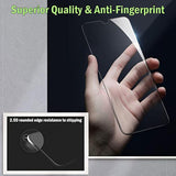 3 Pack Screen Protector Compatible For Samsung Galaxy A13 4G / 5G / Lte With 3 Pack Camera Lens Protector, Ultra Hd Tempered Glass, 9H Hardness, Anti-Scratch, Easy Installation - Case Friendly
