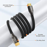 CableCreation HDMI ARC Cable, 8K HDMI Cable 10ft (48Gbps, 8K@60Hz) - 10 Feet,