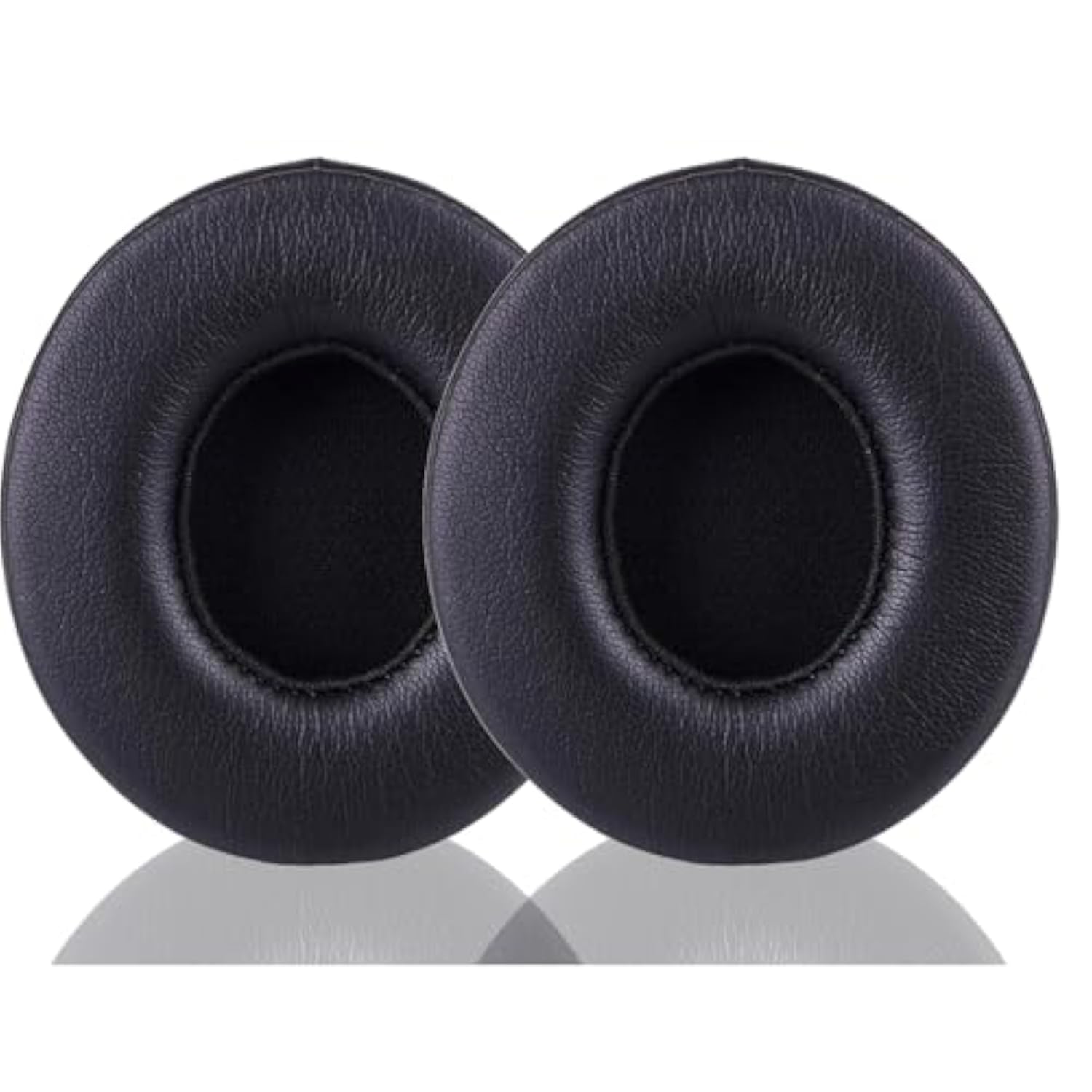 Replacement Ear Cushions, Compatible With Beats By Dre Solo3/Solo2 Earphones, New Soft Protein Leather Combined With High-Density Memory Foam Foam, 'S Replacement Ear Cushions 1 Pair (Black)