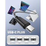 In Ear Monitors Headphones, Hifi Wired Earbuds With Noise Isolating, Type-C With Microphone Earphone, Iem Headset With Detachable Recessed 2Pin Cable For Gaming, Musicians, Singer (With Mic Usb-C)