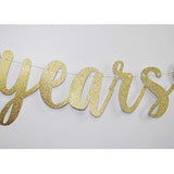 50 Years Blessed Banner, Funny Gold Glitter Sign For 50Th Birthday/Wedding Anniversary Party Supplies Photo Props