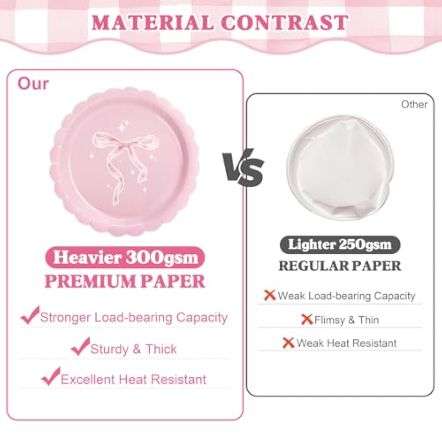 322 Pcs Pink Bow Birthday Decorations (Serves 50), Plates And Napkins Cups Knifes Forks Banner Tablecloth Balloons Bow Theme Tableware For Girls Bachelorette Party Decor