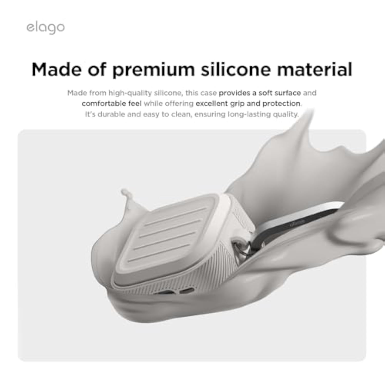 elago Armor Case for AirPods 4 - Premium Silicone AirPods 4 Case
