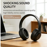 Wireless Bluetooth 5.4 Headphones Over Ear ,Noise Reduction Wireless Headphones with Microphone/Deep Bass,Adjustable HiFi Stereo Foldable On Ear