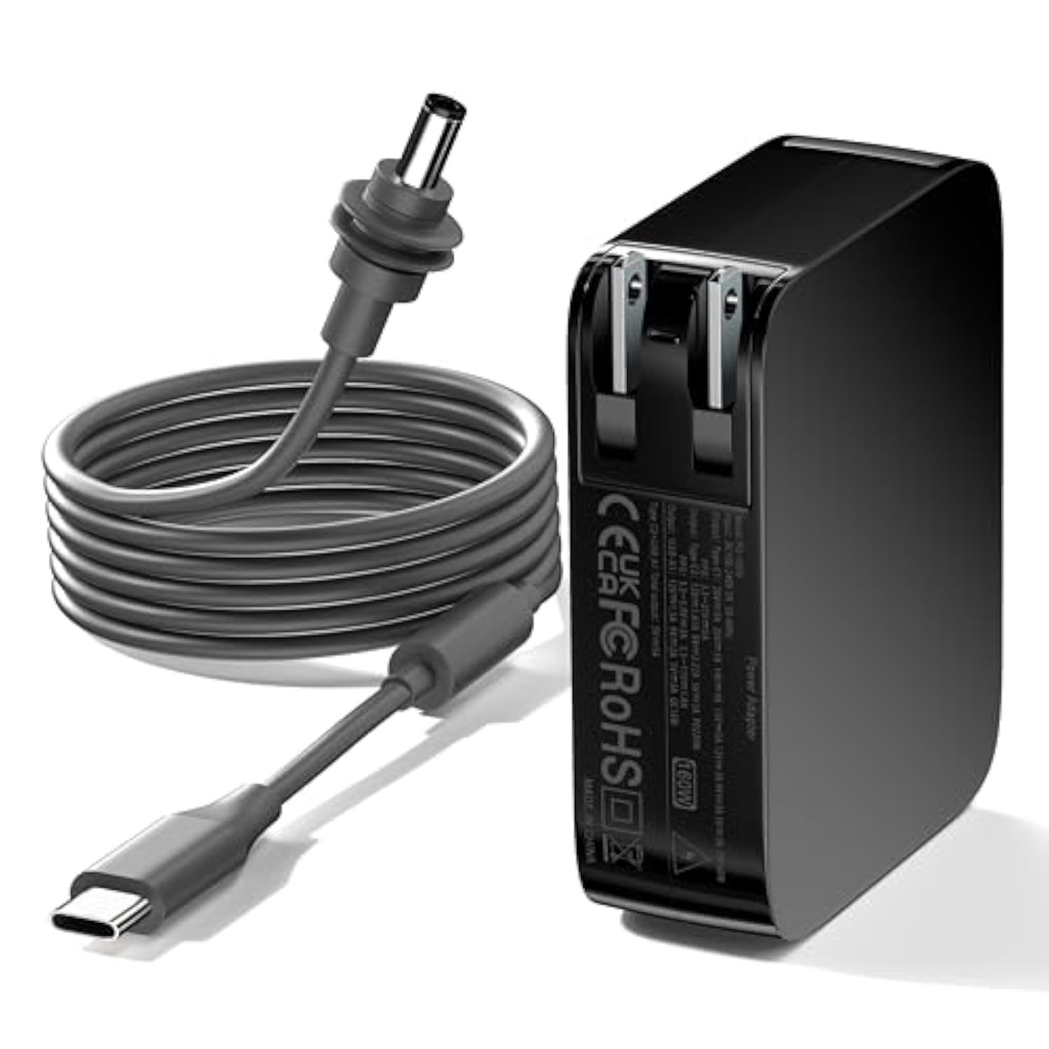 178W Starlink Mini Fast Charging Station, 3-Port Foldable Usb-C Power Adapter For Starlink Mini With 7.8 Inches Type-C Adapter And 6.5Ft Dc Power Cable