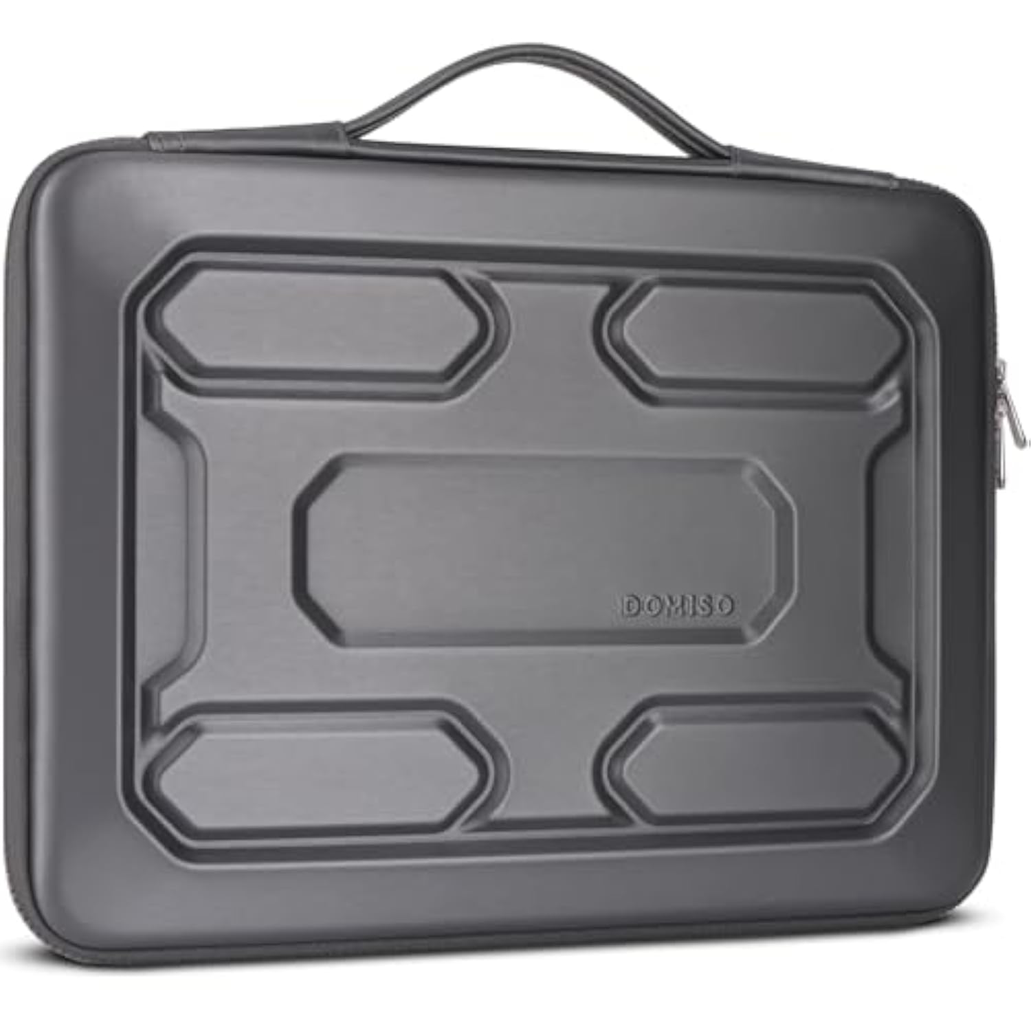 13.3 Inch Laptop Sleeve With Handle Shockproof Computer Bag Waterproof Eva Protective Carrying Case For 13-13.3 Inch Notebooks/13 Macbook Air/Macbook Pro Retina/Dell Xps 13/Hp, Dark Grey