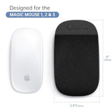 Slim Mouse Holder For Laptop, Mouse Pouch/Mouse Sleeve For Laptop, Computer Mouse Holder, Case For Magic Mouse, Reusable Adhesive, No Glue Residue, Compatible With Ipad Or Macbook