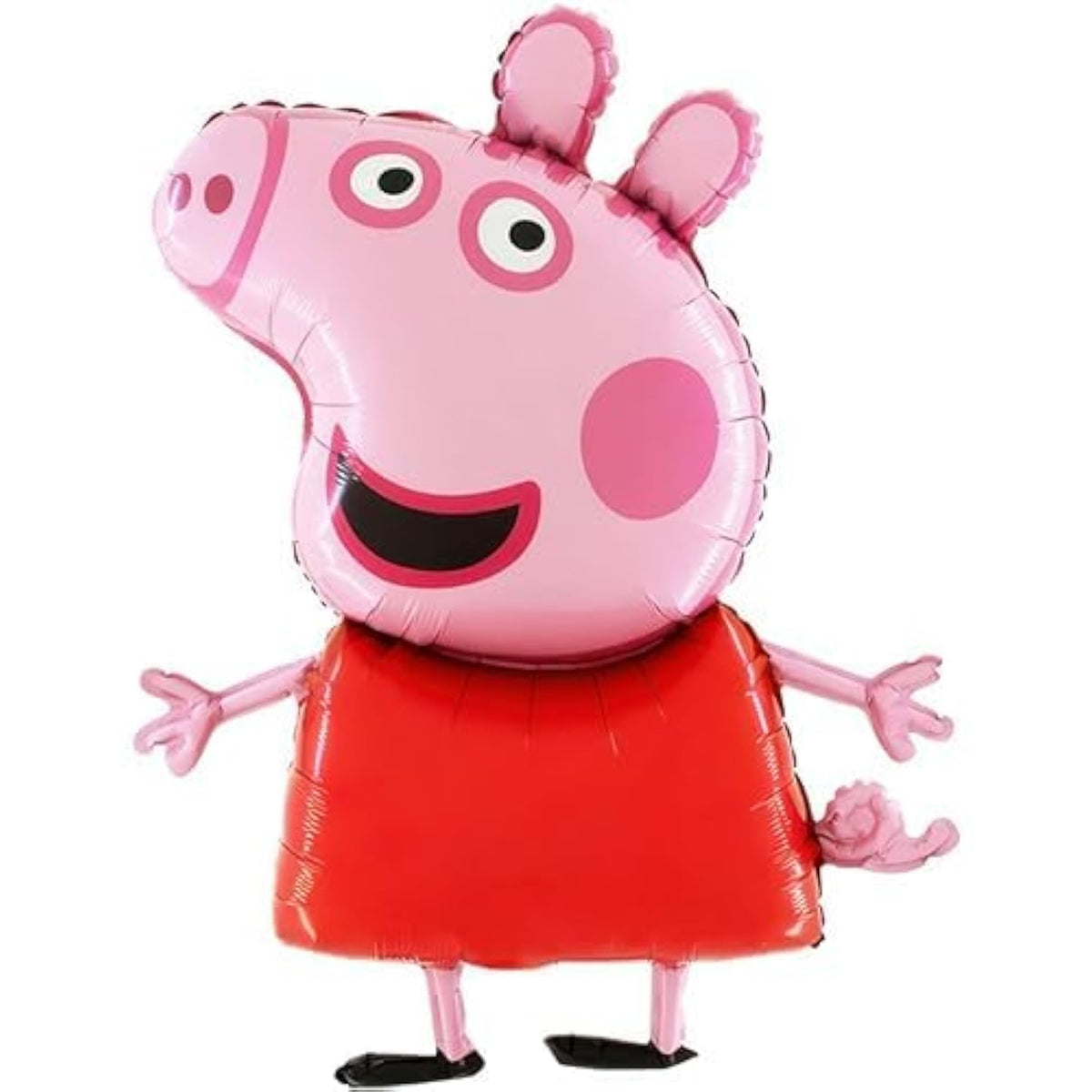 95Cm (37") Peppa Pig Shaped Character Foil Balloon - Kids Party Balloons