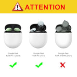 Fintie Protective Case for Google Pixel Buds Pro 2 (2024) / Google Pixel Buds Pro (2022), Premium PU Leather Slim Fit Metal Snap Closure Portable Cover Skin with Keychain, Blooming Hibiscus