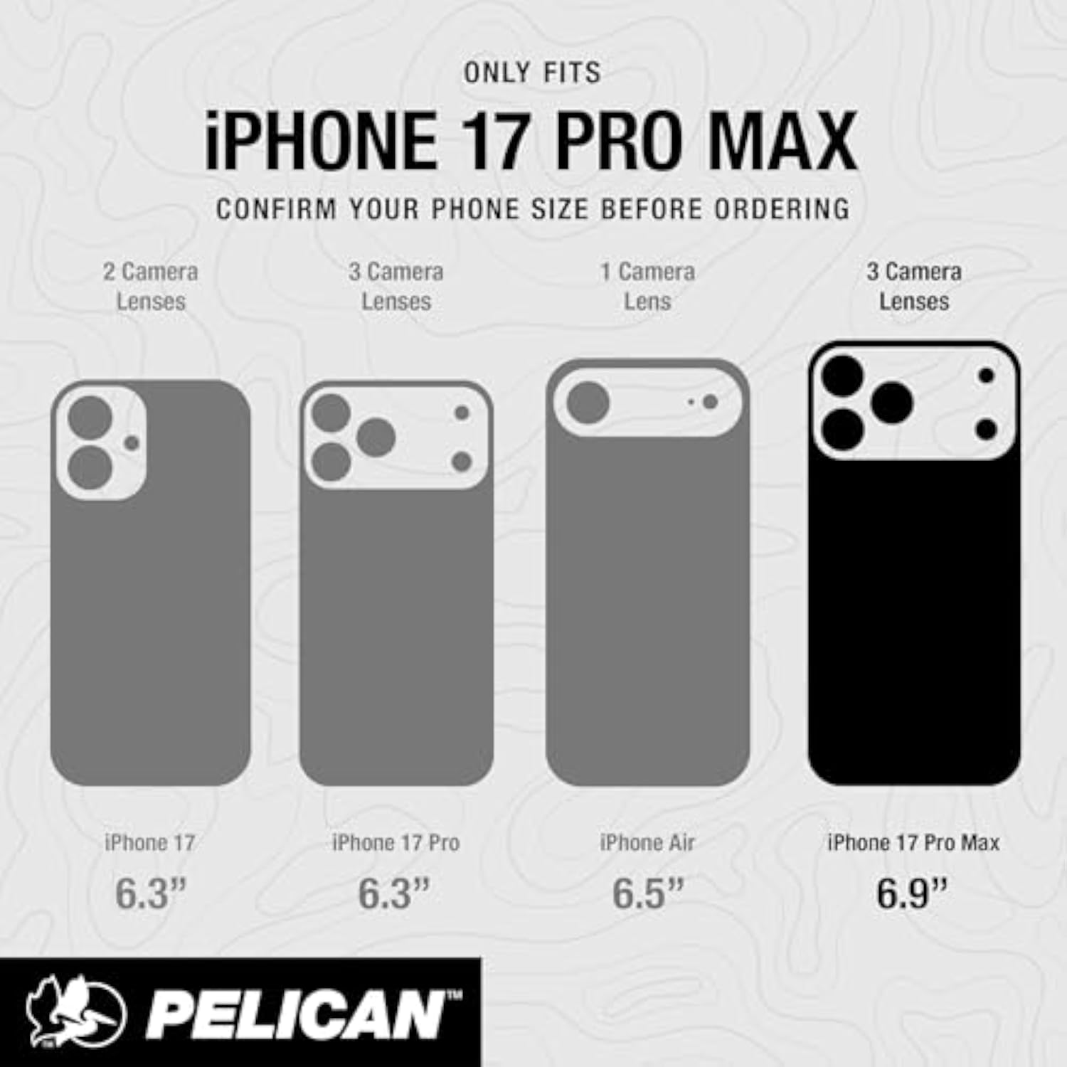 Rugged MagSafe iPhone 17 Pro Max Case - Protector Series - Black