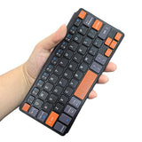 Universal Bluetooth Mini Keyboard For Iphone Android Phone, Portable Travel & Freewrite Style Keyboard With High-Visibility Orange Keys, Compact Wireless Keyboard For Phone Tablet Laptop