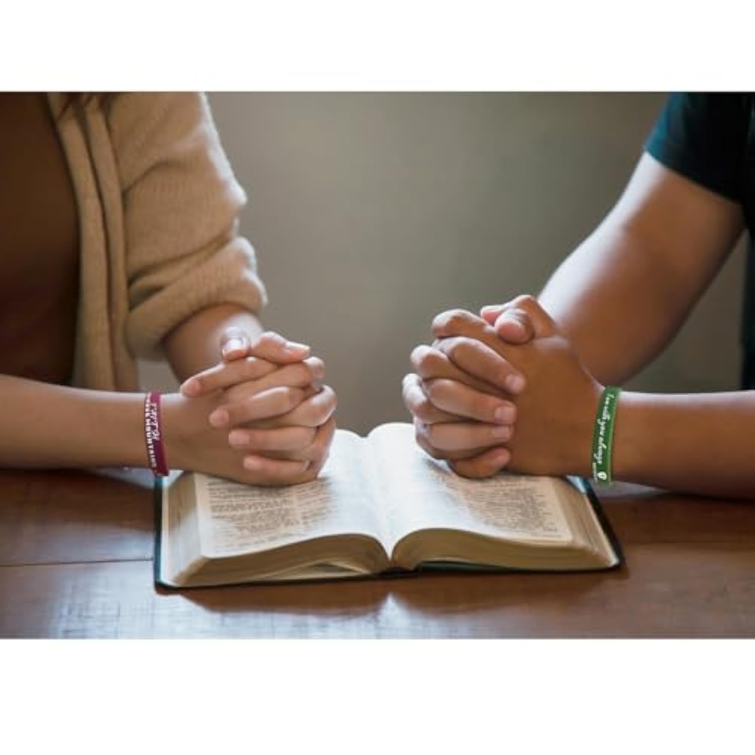 Bible Verses Bracelets Christmas Religious Silicone Bracelets Rubber Bible Verses Wristbands Inspirational Silicone Wristbands Stretch Unisex Wristbands For Men Women Teens Party