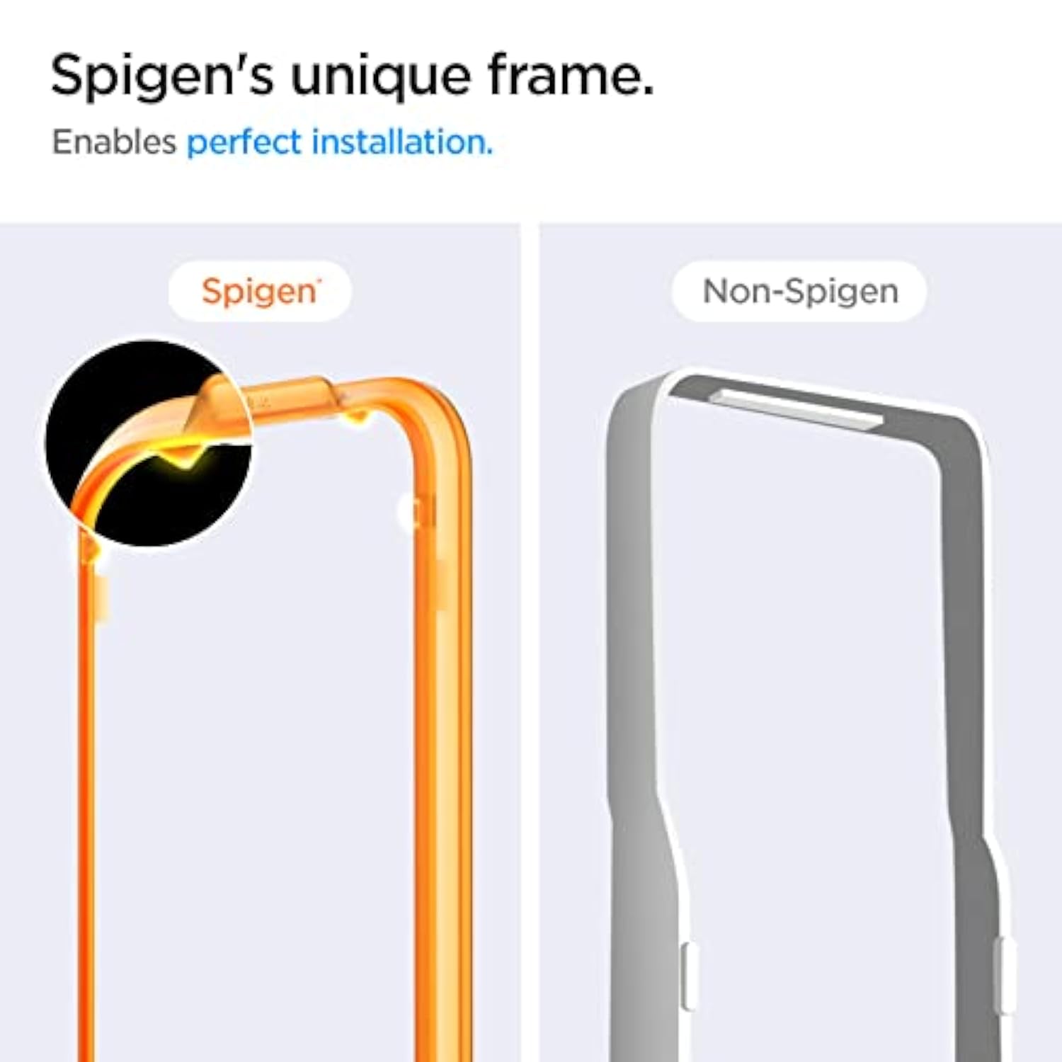 Spigen Tempered Glass Screen Protector [GlasTR AlignMaster] designed for Galaxy A54 5G - 2 Pack