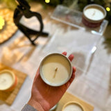 Bohemian Rose Scented Candle Fresh Floral Aroma With Rose Magnolia Patchouli Natural Coconut Wax Long-Lasting Non-Toxic Eco-Friendly Home Office Decor Relaxation Handcrafted Luxury (5 Oz.)