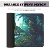 Funny Dinosaur Gaming Mouse Pad, Cartoon Jungle Jurassic T-Rex Desk Mat, Non-Slip Xl Computer Big Mouse Mat With Keyboard Pad For Work, Gamer, Office, Home 31.5 X 11.8 Inch