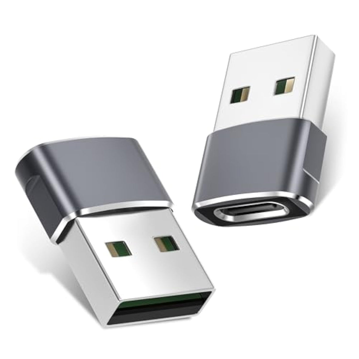 For Iphone 17 16 Usb To Usb C Adapter Charger 2Pack,Usbc Female To A Male Otg Type C Converter For Apple 15 14 Plus Max Watch Ultra Iwatch S11 10 9 8,Airpods Pro 3,Ipad Air 4 5,Car,S25 S24