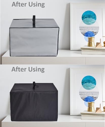 Dust Cover For Printerwaterproof,Compatible With Hp Laserjet Pro Mfp 3101Fdw/Mfp 3101Sdw/Mfp 4101Fdw Printer/Brother Dcp-L2640Dw/Mfc-L2820Dw Laser Printer (Silver Grey)