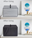Dust Cover For Printerwaterproof,Compatible With Hp Laserjet Pro Mfp 3101Fdw/Mfp 3101Sdw/Mfp 4101Fdw Printer/Brother Dcp-L2640Dw/Mfc-L2820Dw Laser Printer (Silver Grey)