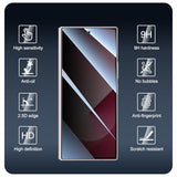 Privacy Screen Protector for  Galaxy Fold 7 FE & Fold 6, Anti-Spy Tempered Glass, 9H Hardness Double Shatterproof, Impact Resistant & Scratch