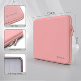 Smatree Hard Case for 13inch New M4 Ipad Pro with Magic Keyboard 2024,12.9inch iPad Pro 2021-2018, iPad Pro 12.9 4th Gen 2020 with Smart Keyboard Folio/Magic Keyboard, Surface Pro 7 12.3inch Bag, Pink