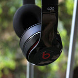 Wicked Cushions Replacement Ear Pads for Beats Solo 3 Wireless On Ear Headphones - Also fits Beats Solo 2 Wireless, Enhanced Noise Cancellation,