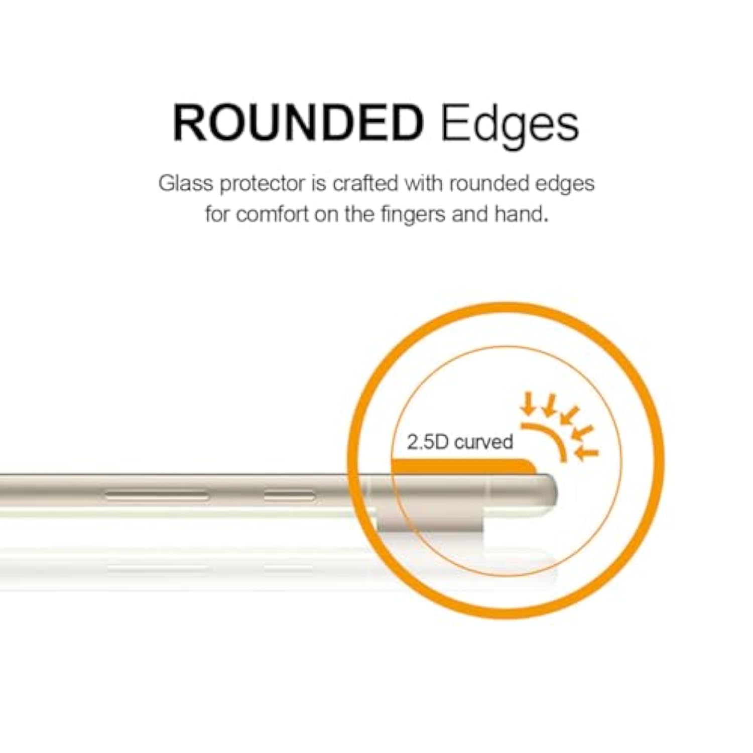 (2 Pack) Designed For Google Pixel 7 Tempered Glass Screen Protector, 0.33Mm, Anti Scratch, Bubble Free