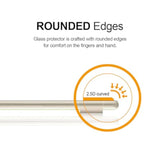 (2 Pack) Designed For Google Pixel 7 Tempered Glass Screen Protector, 0.33Mm, Anti Scratch, Bubble Free