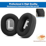 Breathable&Durable Replacement Earpads Cushion Compatible With Mixcder E7 / E8 / E9 (Diy) Headphones Ear Pads With Mesh Fabric And Memory Foam