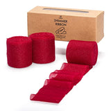 Green Ribbon For Gift Wrapping 1.5 Inch X 15 Yards Shimmer Mesh Ribbon