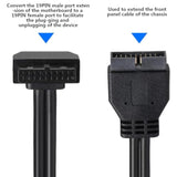 Sata Usb Extension Cable - Usb 3.0 Motherboard Front 19 Pin Male To Female Ext