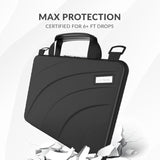 13-14 Inch Always-On Chromebook Protective Hard Case With Adjustable Shoulder Strap And Carrying Handles